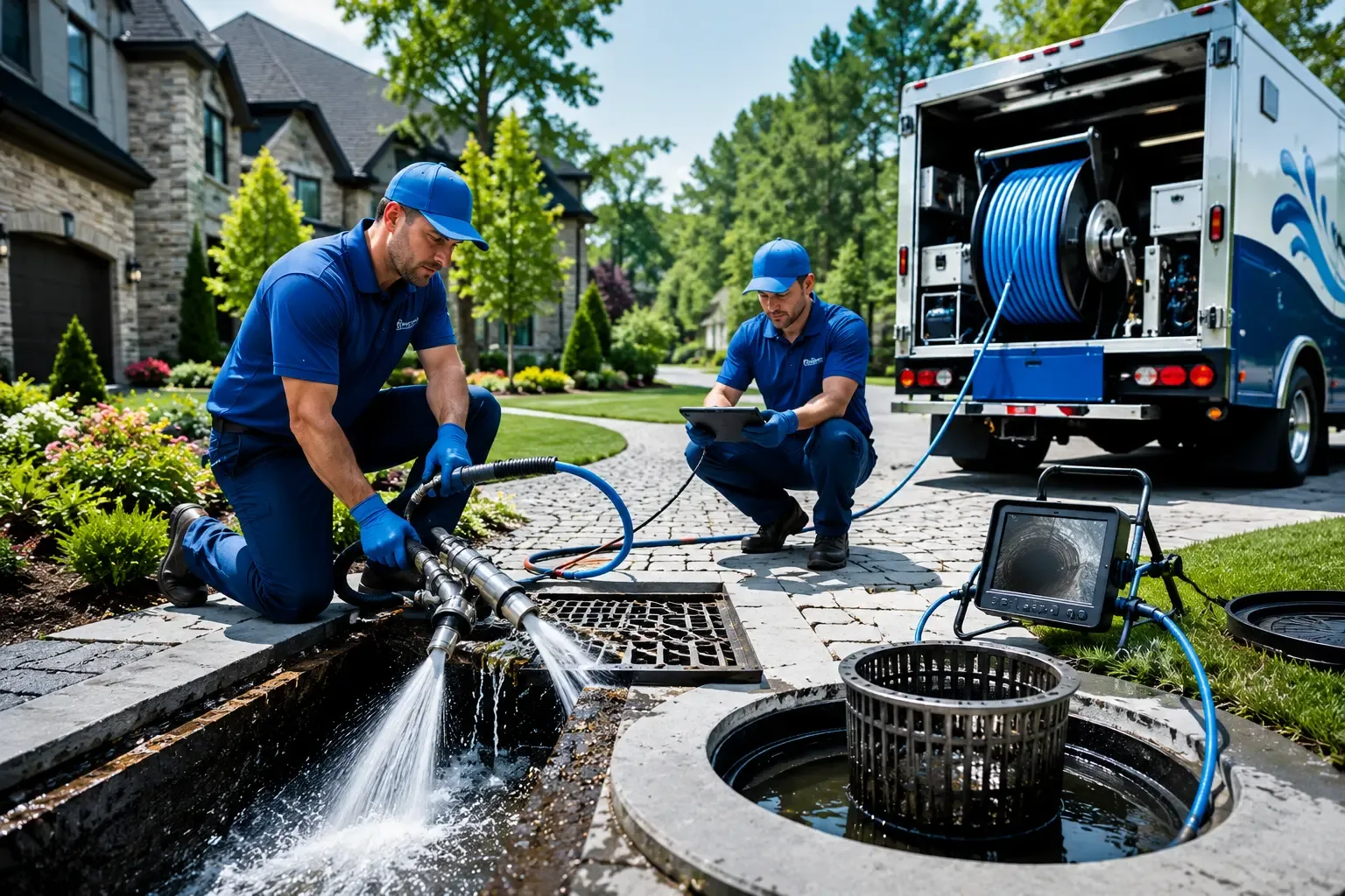 Local outdoor drain cleaning professionals in Cosby, MO